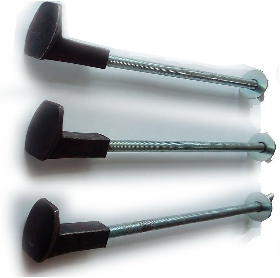 Rustic Railroad Spike with Threaded Rod (Iron Nail, Coat Hook, Hanger for DIY projects) Amazon