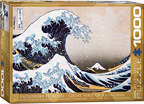 EuroGraphics Great Wave Kanagawa by Hokusai Puzzle (1000-Piece)