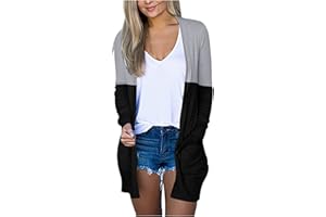 ANUYALUE Lightweight Cardigans for Women Summer Beach Outwear Top Open Front Cardigan Thin Cover Ups Sweater Casual 2023 Tops