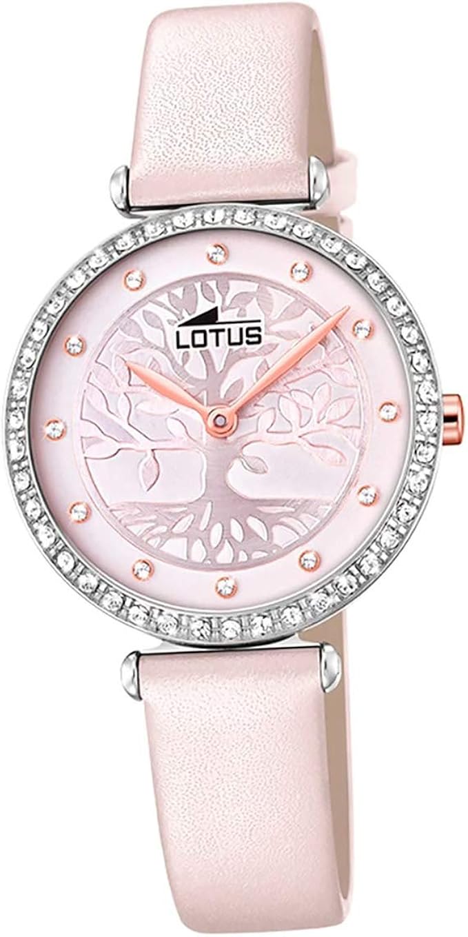 Lotus Reloj Analógico para Mujer de Cuarzo con Correa en Cuero 18707/2