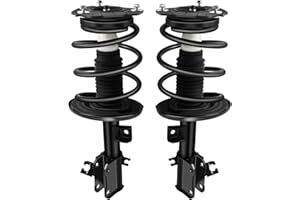 GDSMOTU Front Struts for 2007 2008 2009 2010 2011 2012 2013 for Nissan Altima (Exc. Hybrid), 2013 Altima S 2.5L Coupe Struts Shocks Complete w/Coil Springs Replace 172392 172393, 2PCS