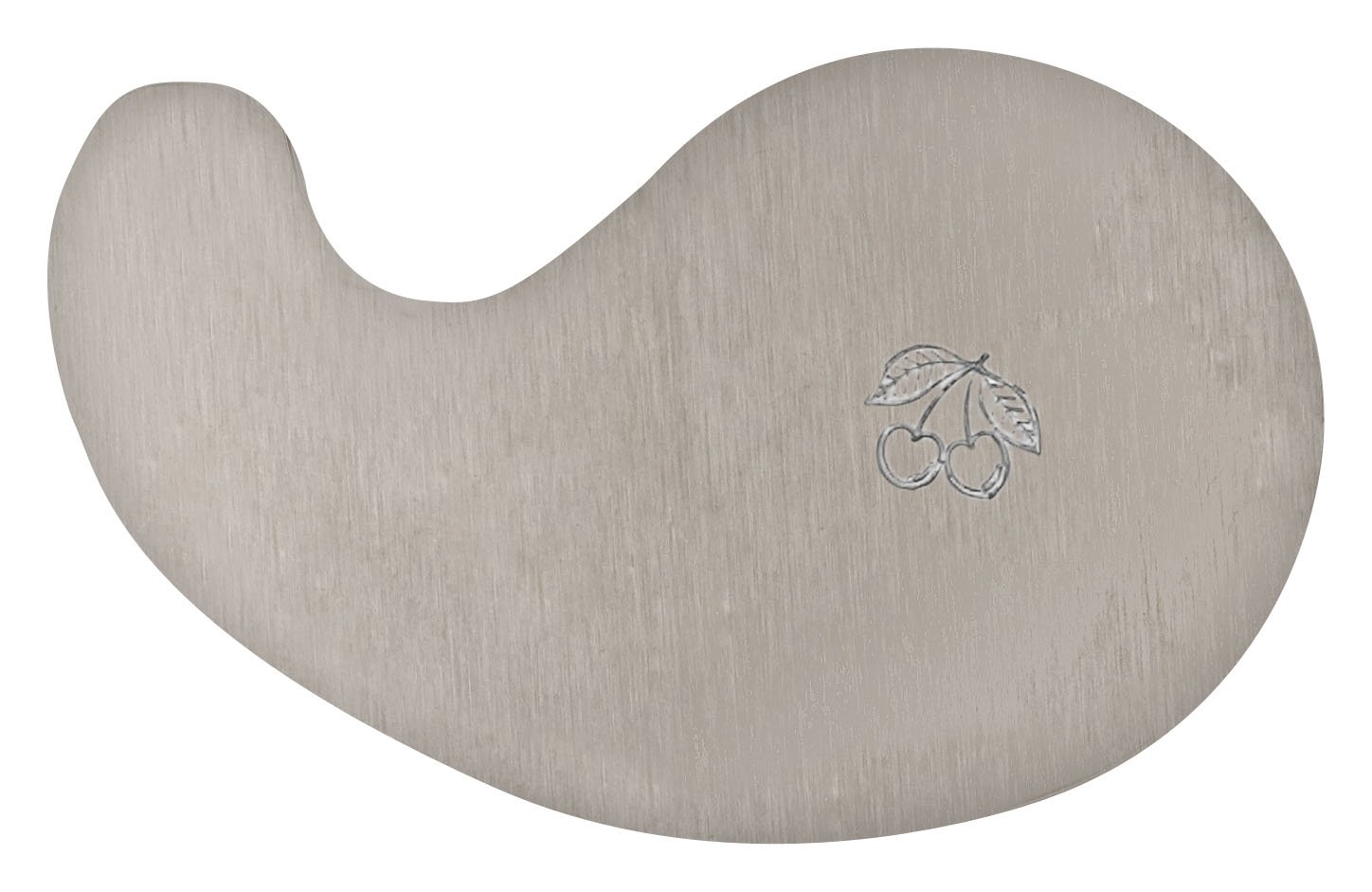 Kirschen 3802000 Cabinet Scraper with Swan Neck, Silver, 0.8 mm