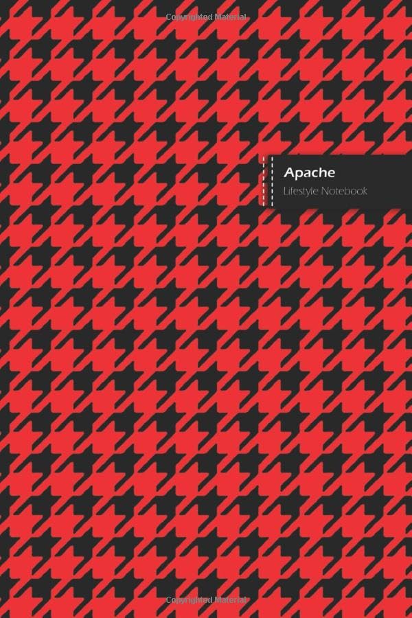 Apache Lifestyle Notebook, Write-in Dotted Line, 6 x 9 Inch (A5), 180 Pages (90shts)