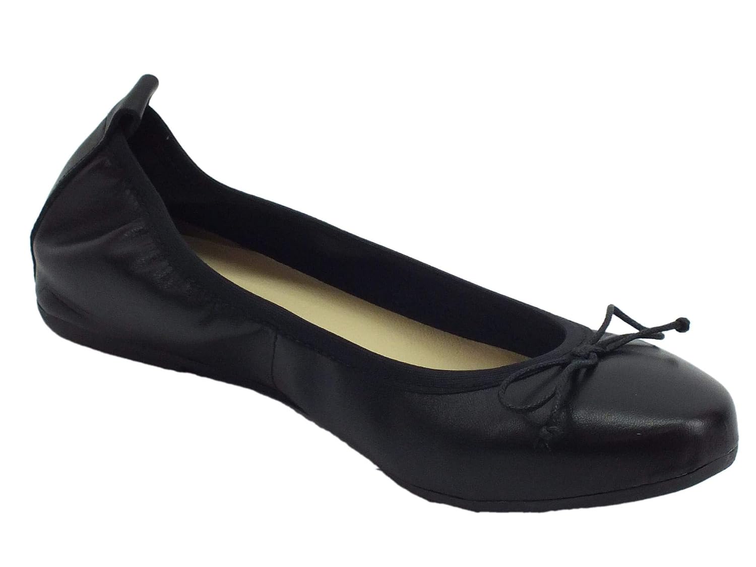 Vendita Online Pregunta, Ballerine Donna in Pelle Verde, Tacco Basso - My  Chiusi Shop