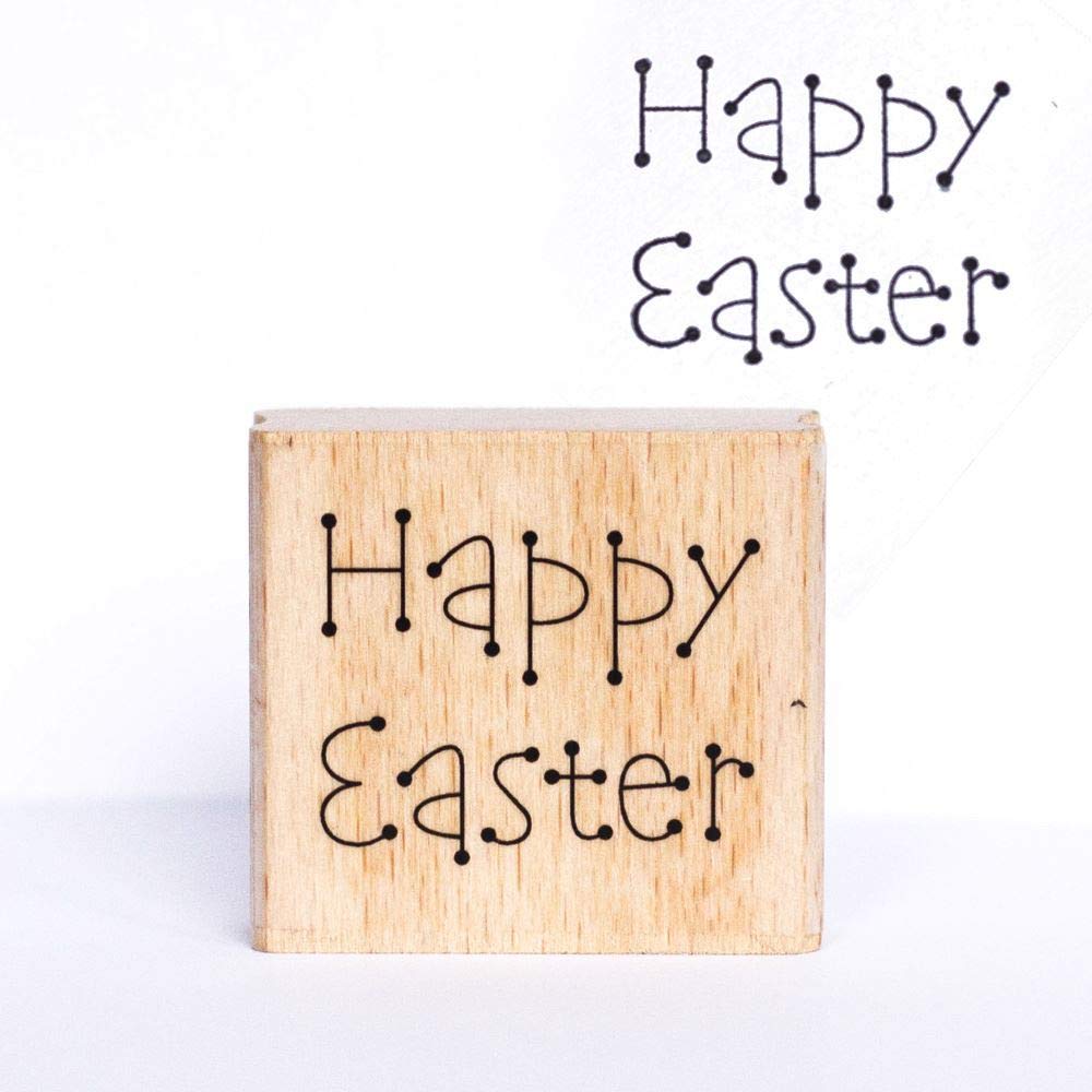Art Stamps Dot Happy Easter Stamp — image 1
