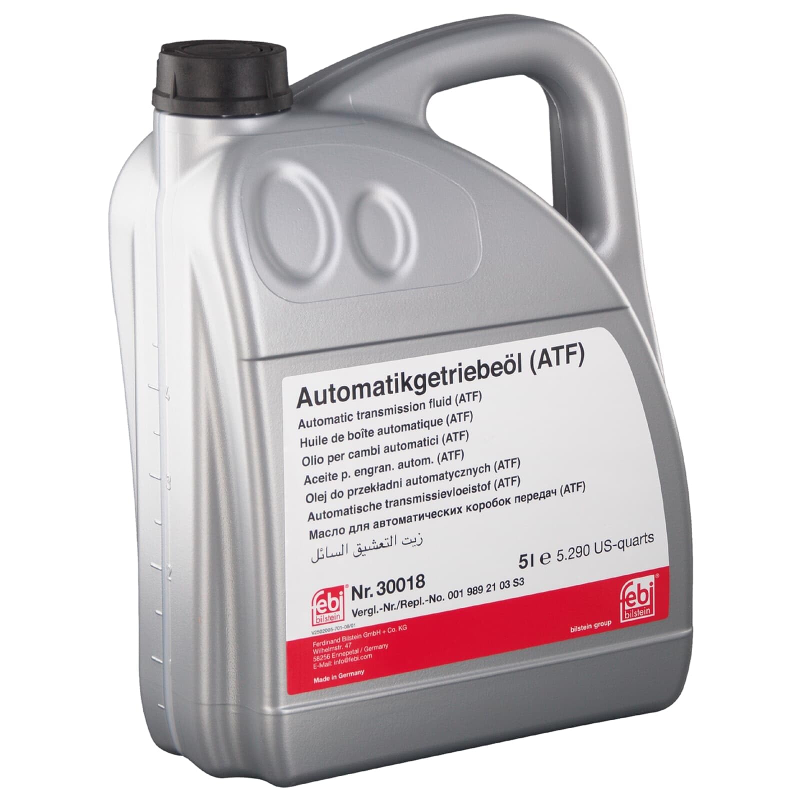 febi bilstein 30018 Automatic Transmission Fluid (ATF) for autom. transmission,converter and hydraulic steerings, pack of one