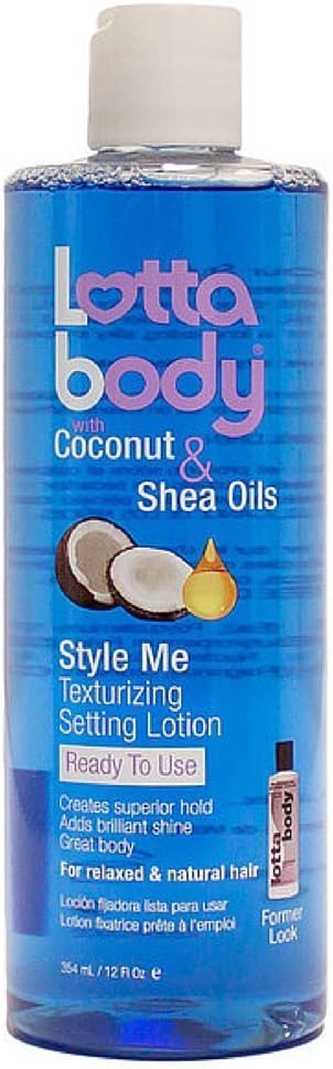 Lottabody Texturizing Setting Lotion - Organic 240 ml (Pack of 2)