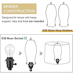 Lampshades Set of 2 for Table Lamps, Floor