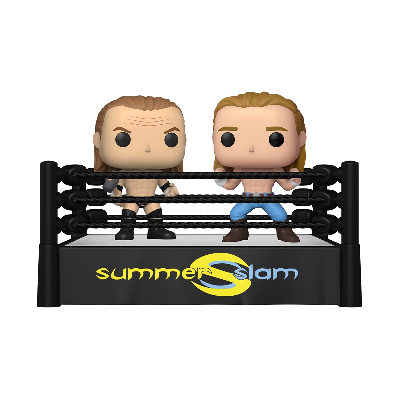 Funko POP! Moments: SS Ring With Triple H & Shawn MichaelsH/Michaels - WWE - Collectable Vinyl Figure - Gift Idea - Official Merchandise - Toys for Kids & Adults - Sports Fans