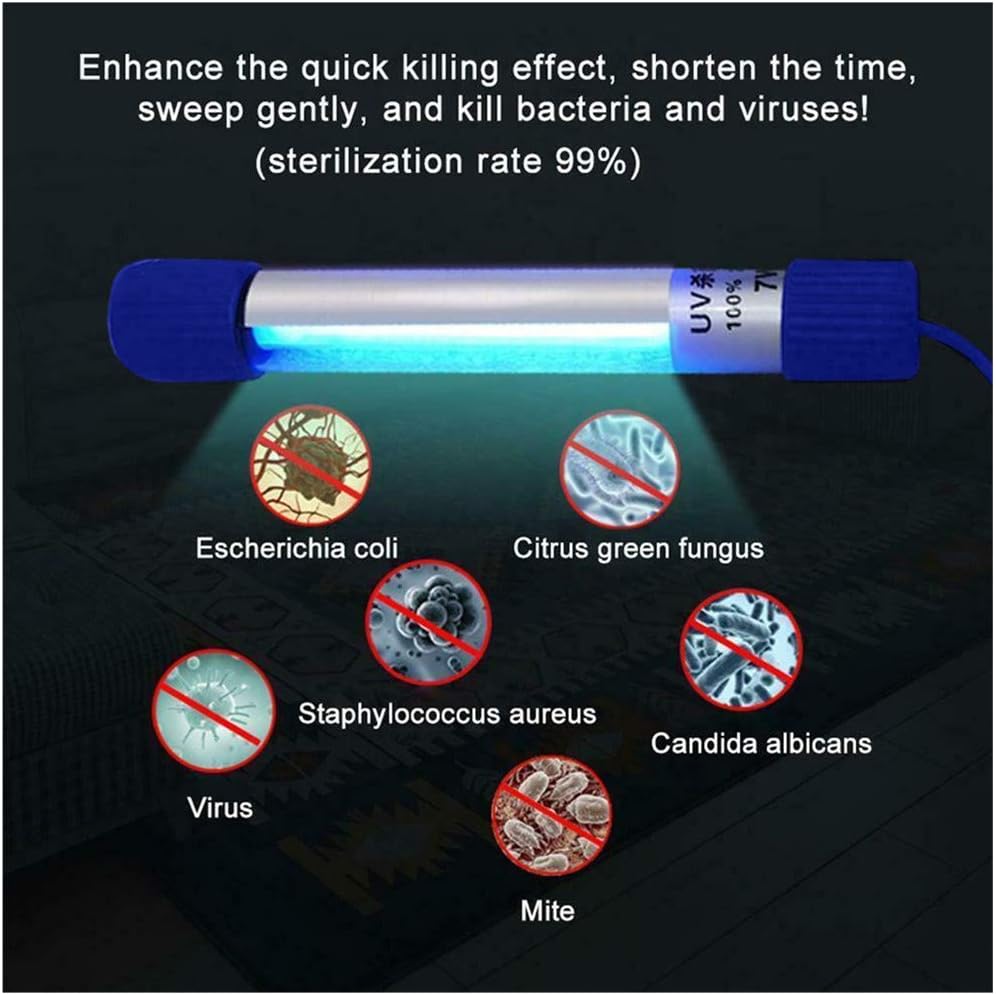 ErYao Portable Timing UV-C Sterilizer Light Antisepsis Lamp for Family Sanitizer Light Wand