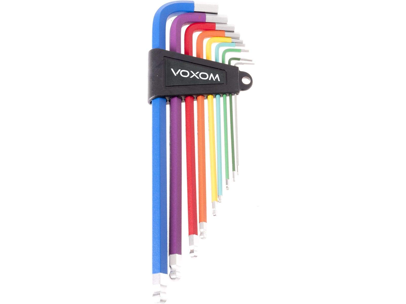 Voxom WKL17 Hex Key Set 1.5/2/2.5/3/4/5/6/8/10 mm Tool, 1.5,2,2.5,3,4,5,6,8,10 mm