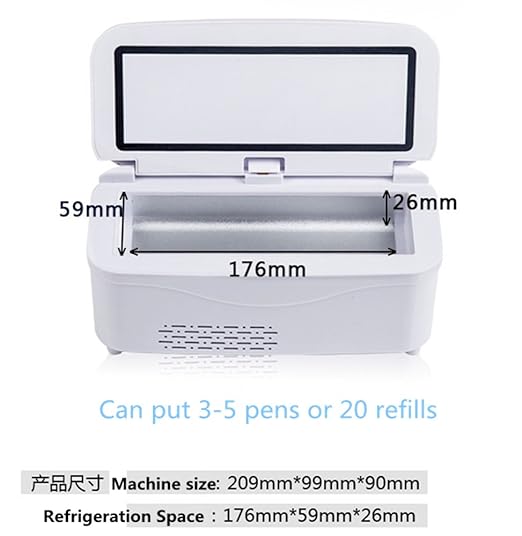 CGOLDENWALL - Nevera portátil de gran capacidad con caja ...