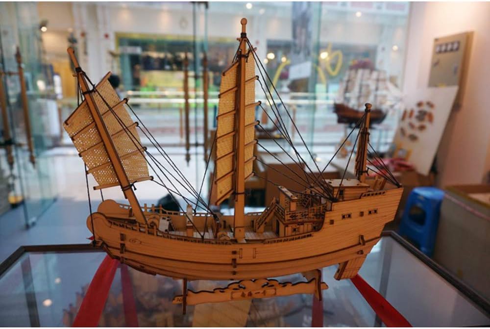 YAOHM Maqueta de Barco The South China Sea NO 1 Treasure-Ship ...