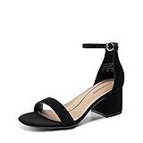 DREAM PAIRS Womens Low-Chunk Low Heel Pump