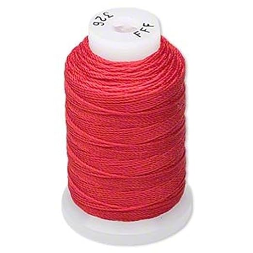 Simply Silk Beading Thick Thread Cord Size FFF (0.016 Inch 0.42mm