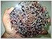 Jet New Amethyst Orgone Vastu Plate Energy Generator Crystal Gemstones Unique Rare Science Free Booklet Crystal Therapy Image is JUST A Reference.