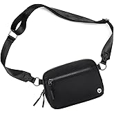 WESTBRONCO Small Crossbody Bags for Women Nylon with Adjustable Strap, Zipper Crossbody Purse, 1L Shoulder Bag for Travel