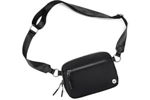 WESTBRONCO Small Crossbody Bags for Women Nylon with Adjustable Strap, Zipper Crossbody Purse, 1L Shoulder Bag for Travel
