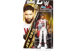 WWE Main Event Series Champions 15cm Action Figure Jey Uso Figures + Belt