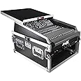 Prox Racing Parts 6 U Space Vertical 10 U Slant Top Load PRO DJ Mixer Rack Flight Road Ready Case T-6MR