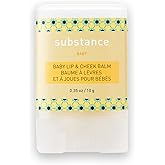 Matter Company Baby Lip & Cheek Balm - Organic Baby Moisturizer - No Fillers & Preservatives - Mini Easy to Carry Lotion - Sk