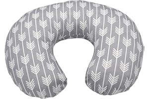 Breastfeeding Pillow Cover, Stretchy Nursing Pillow Covers for Newborn Baby, Soft Flexible U Shaped Nursing Pillow Case Slipc
