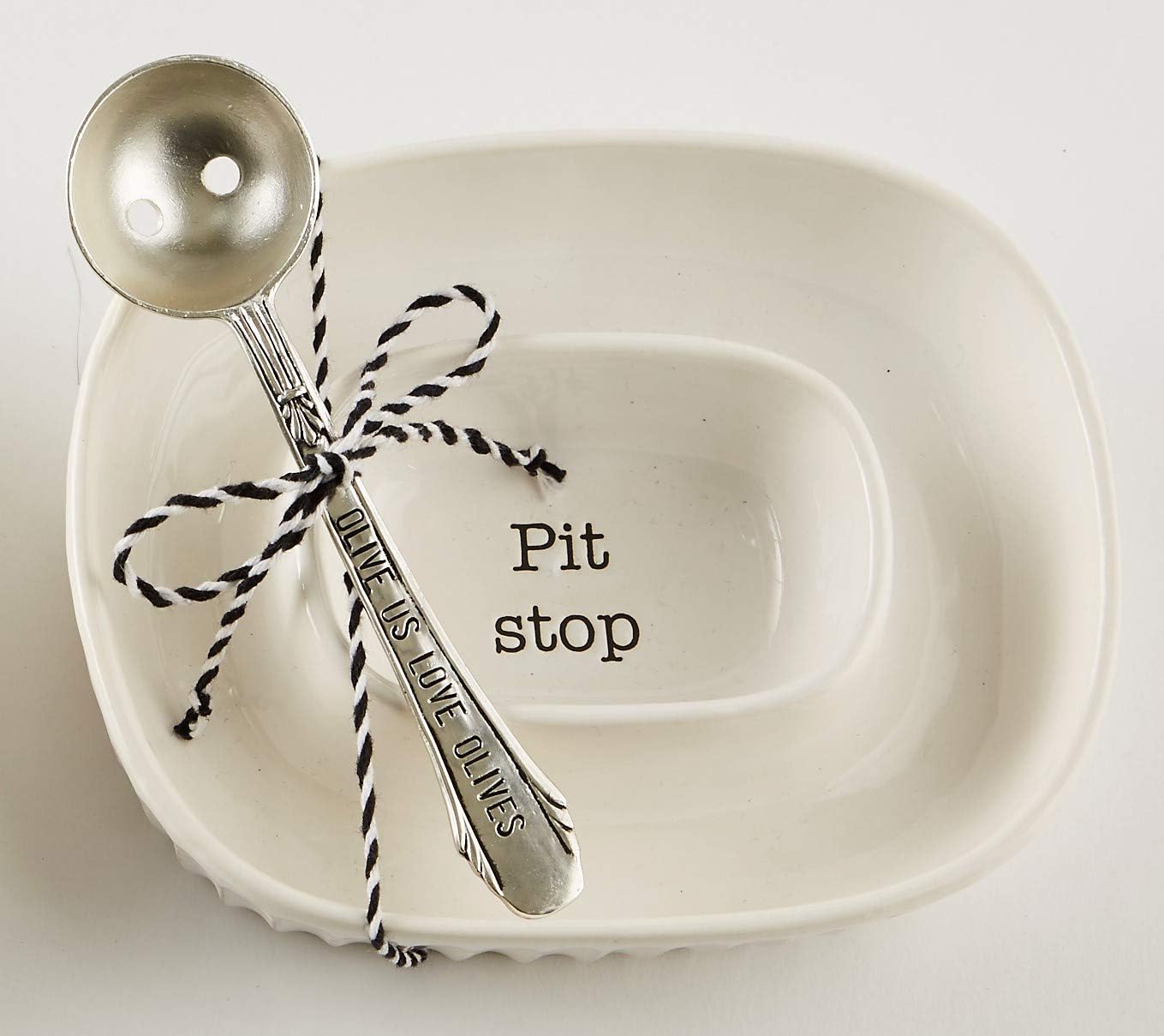 Mud Pie Circa Olive Serving Dish Sets (Pit Stop Bowl