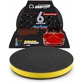 Nanoskin Autoscrub 6" Medium Grade Surface Prep Pad | For Heavily Contaminated and Light-Colored Painted Surfaces, Use with Lubricant on Paint, Glass, Before Waxing or Coating