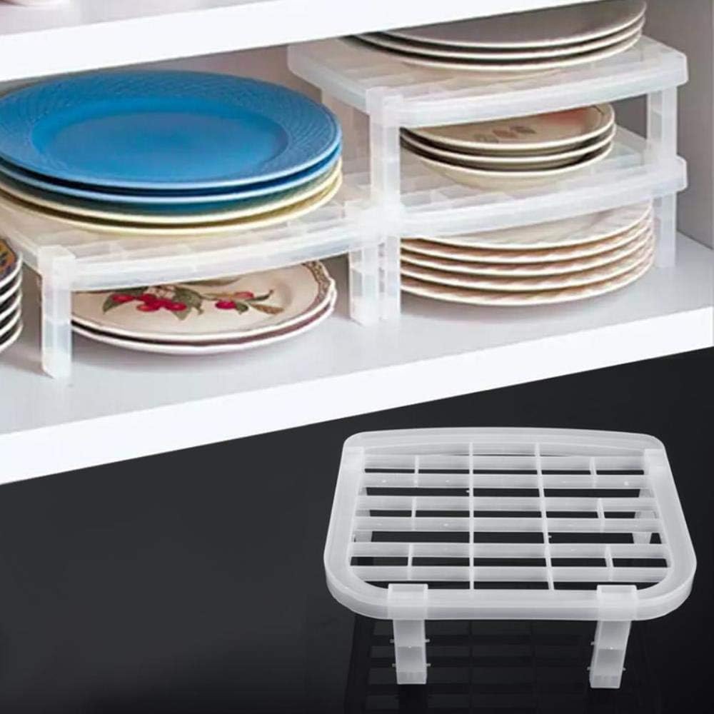 JINMENHUO 1Tiers Dish Storage Drying Rack Holder Plate Drainer Stand