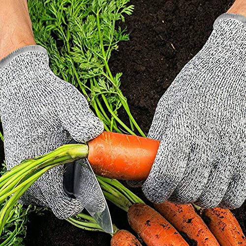 4 Pack Cut Resistant Gloves - Safety Gloves Food Grade Cut Proof Gloves, Safety Cutting Glove for Hand Protection in Kitchen - Thumbnail 3