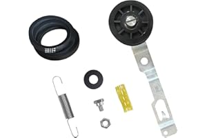 GREALTH 959P3 Washer Idler Pulley& Lever& 38174 Belt Kit Compatible with Alliance Speed Queen Washer, Replacement Part 2020782 AP4489045