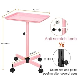 JOSTZHXIN Salon Tray, Height Adjustable Salon SPA