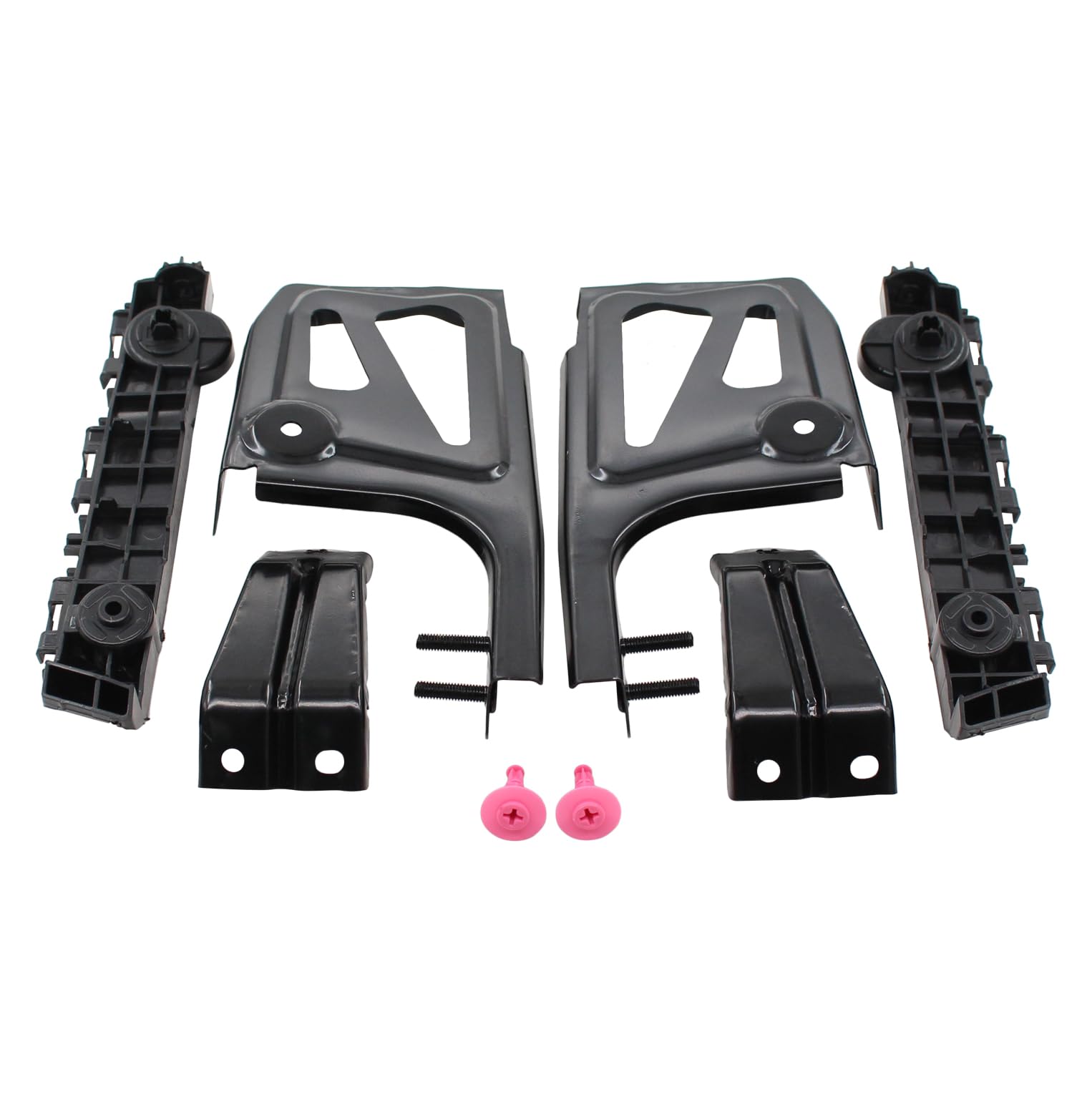 Photo 1 of MOTOKU Front Driver and Passenger Side Bumper Cover Bracket and Lower Retainer and Insert Holder Bracket for Toyota Tacoma 2016-2023