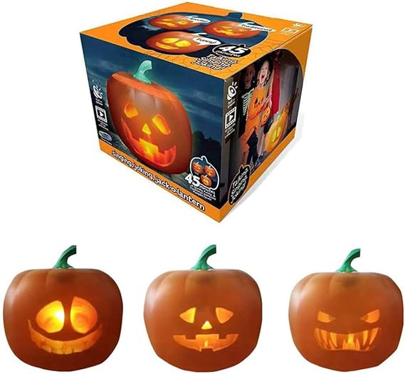 Talking Animated LED Pumpkin Projection Lamp, Talking Animated Pumpkin