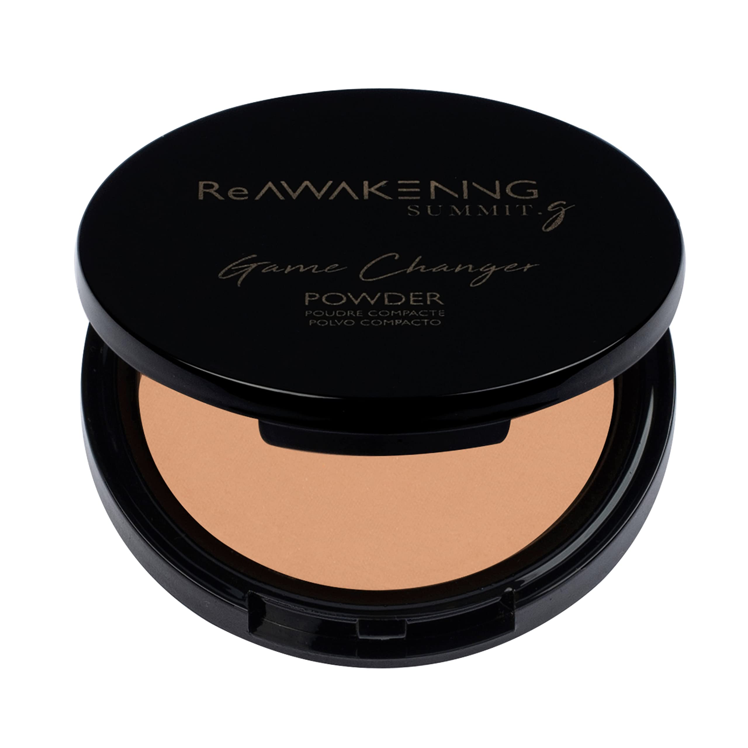 SUMMIT.g Oil-Absorbing Face Pressed Powder with matte texture to Minimize Pores & Fine lines, smooth coverage & Shine control for Blown & Dark Toned Women with a Mirror (Mastermind)