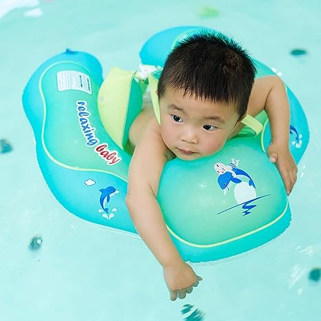 relaxing baby swim float
