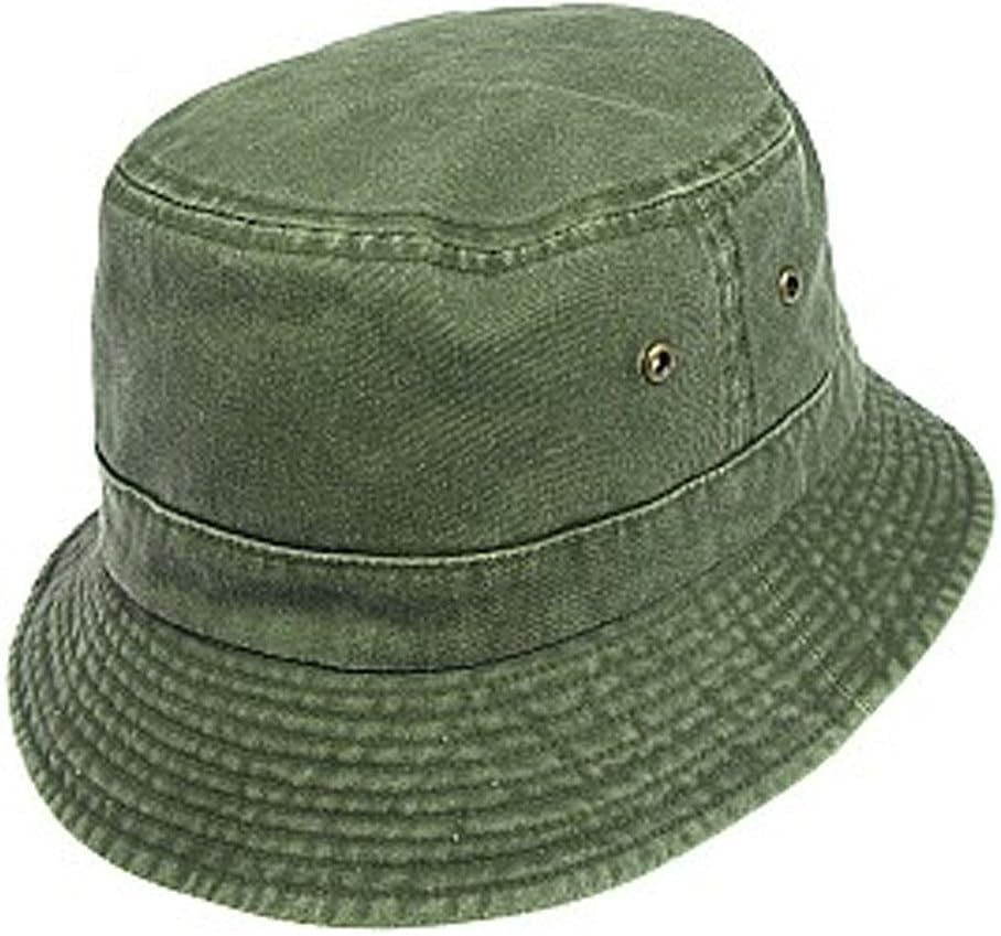 Village Hats Packable Cotton Bucket Hat - Khaki