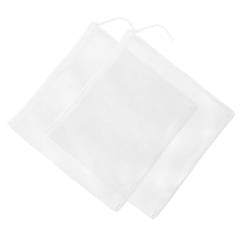 2Pcs Pond Pump Filter Mesh Bags Anti Clogging Filtering Bags for Pond Fish Pond Pump Accessories