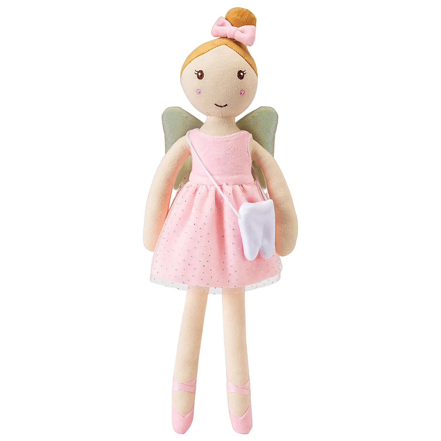 Free-Space Tooth Loss Fairy Girl Gift Toy with Tooth Wallet