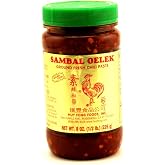 Huy Fong Sambal Oelek Ground Chili Paste - 8 oz x 2 bottles