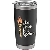 The Tribe Has Spoken Funny Tv Show Stainless Steel Insulated Tumbler