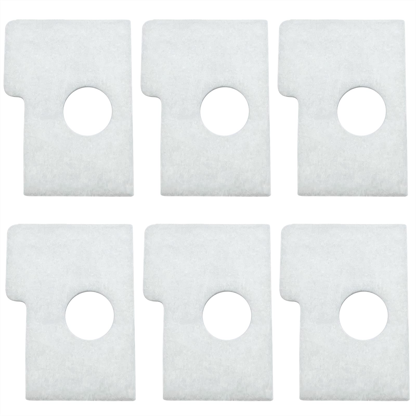 Photo 1 of 6 Pieces Replacement Air Filter for STIHL MS 170 MS 180 017 018 Chainsaw Air Filters Part Number 1130 124 0800