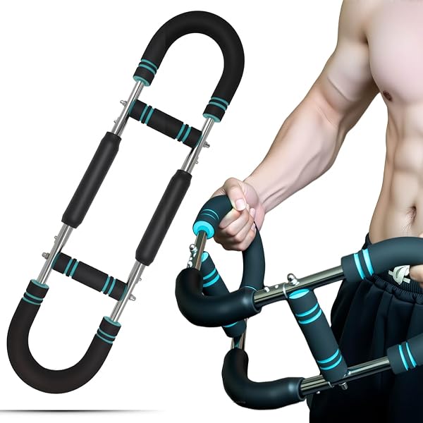 Mr Sculpt Gorilla Bar - Appareil De Musculation Bras Réglable Avec Ressort Pour Hommes Et Femmes - Entraînement Portable Haut Du Corps