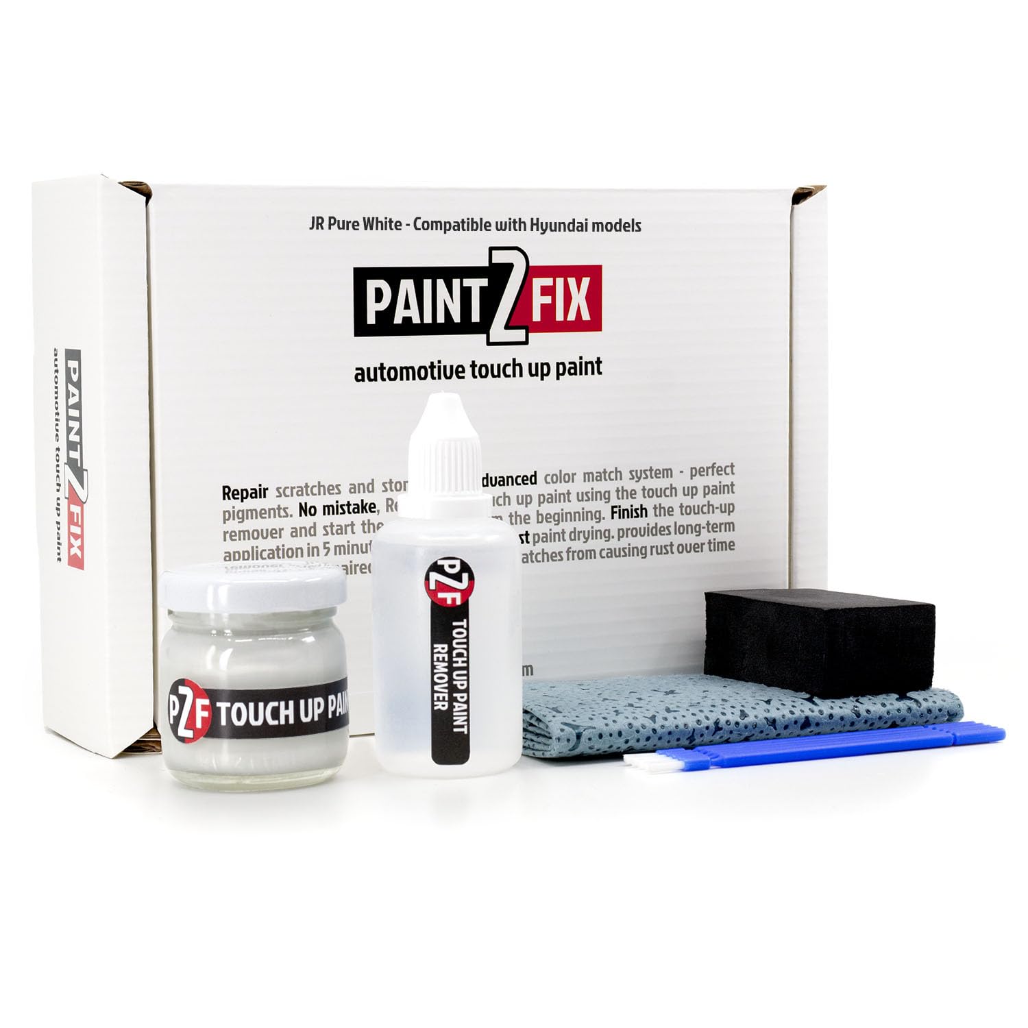 JR Pure White Touch Up Paint Kit for Hyundai