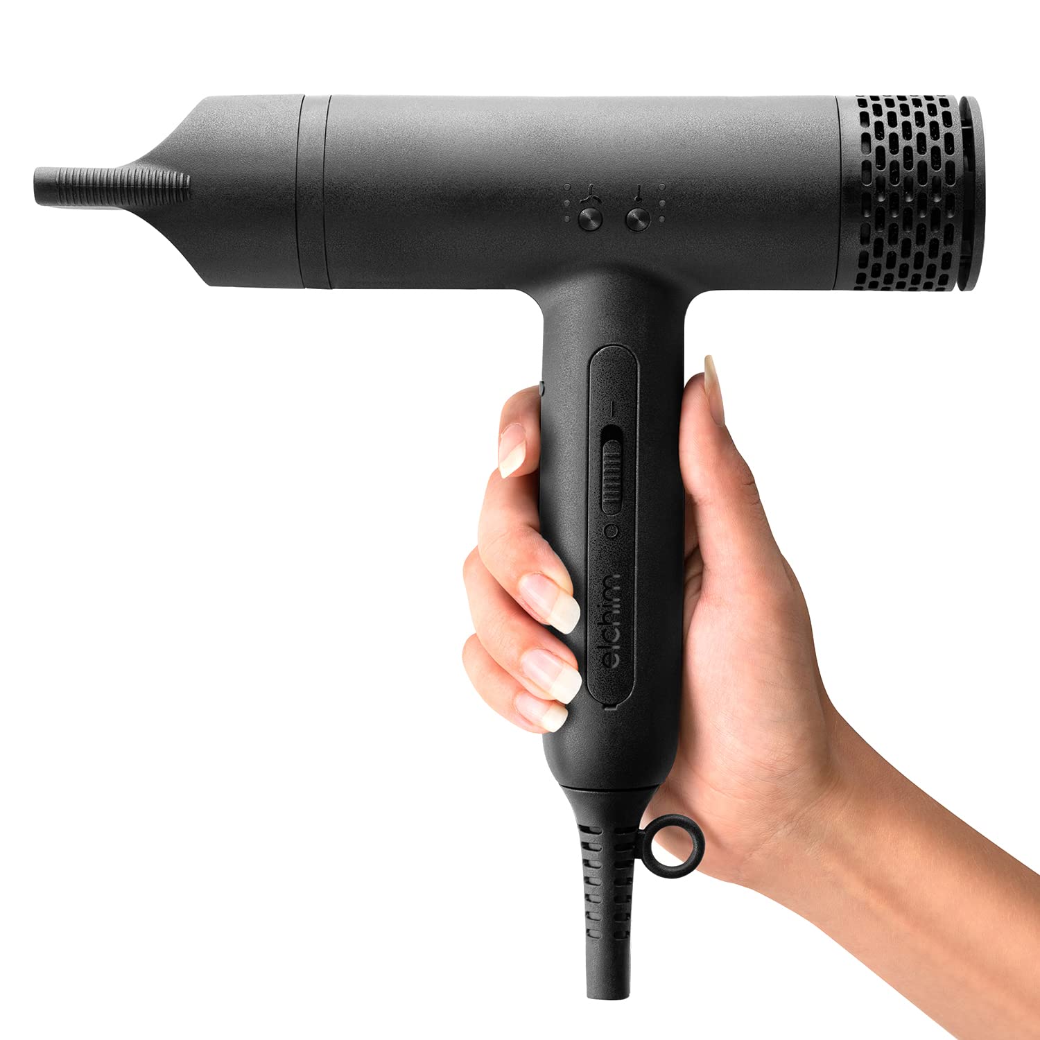 Elchim Anemos Hair Dryer - Ultra-Light, Quiet, Professional Micro-Brushless Digital Motor For All Hair Types
