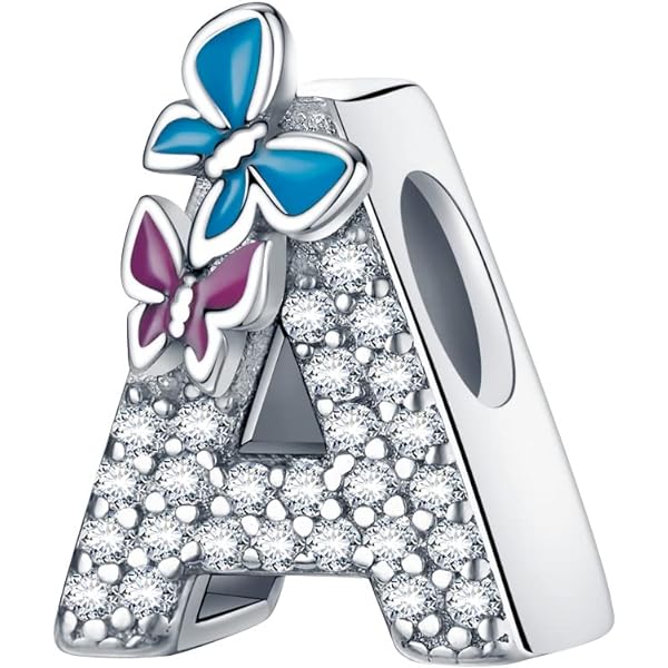 Monogramme Personnalisé Initiales AZ Bff Symbole De Paix Je T