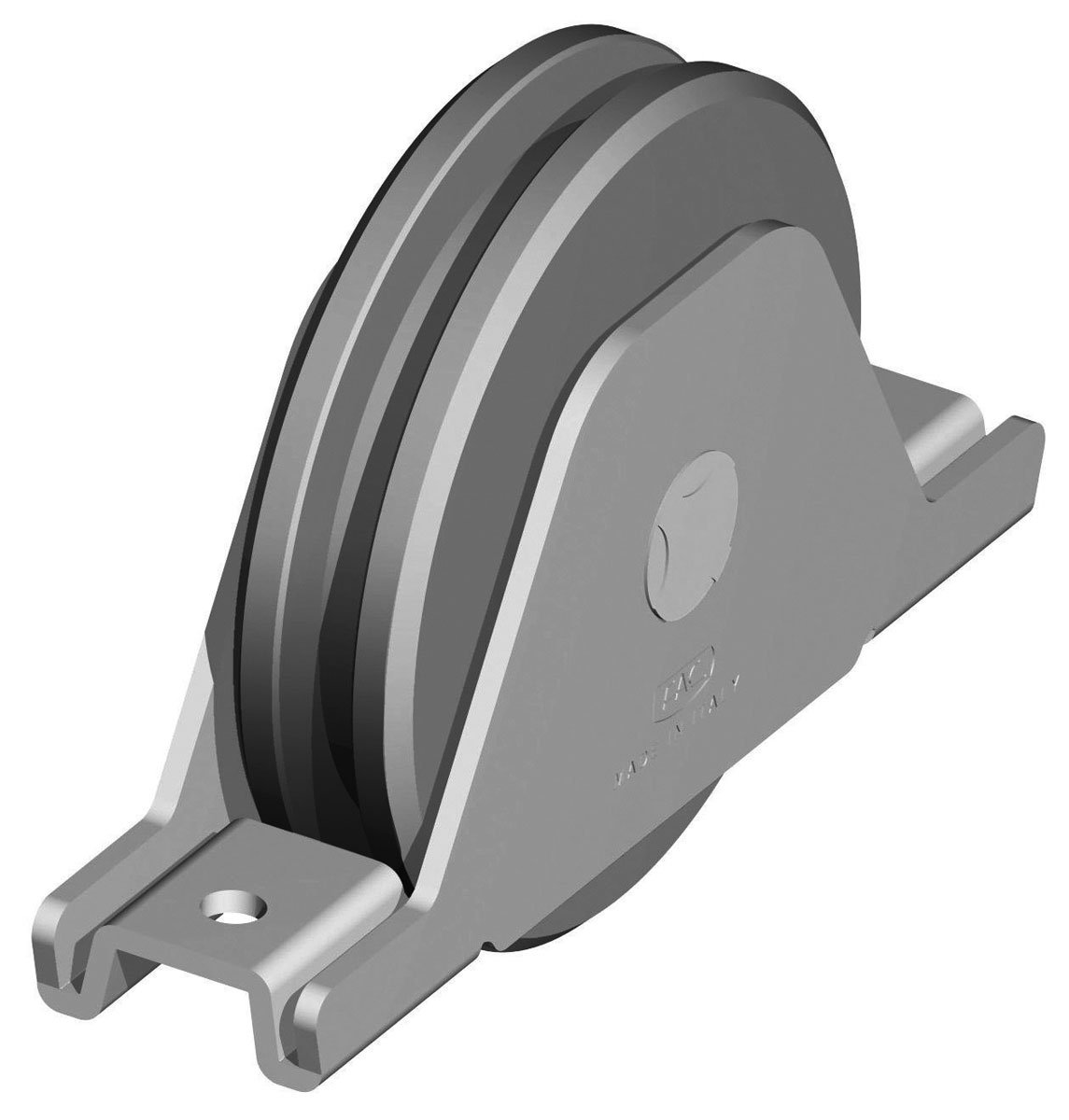 U-Shaped Throat Roller - Folded Welding Bracket Diameter 75-1 Roll