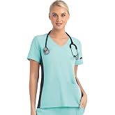 Maevn Matrix Impulse Women&rsquo;s Mock Wrap Top with Contrast Knit Panels