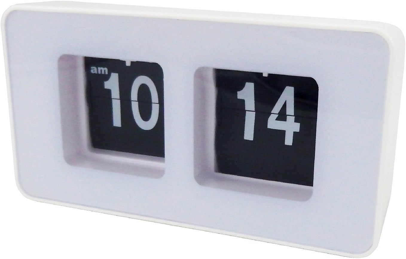 Amazon.de FreshGadgetz Desktop Retro Flip Schreibtisch Uhr, Retro Flip Clock, Flip Wecker, Digital