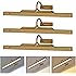 Picture Light Battery Rechargeable, 3Pack Picture Light for Wall with Remote, 3 Color Modes and Dimmable Classic Art Lights f